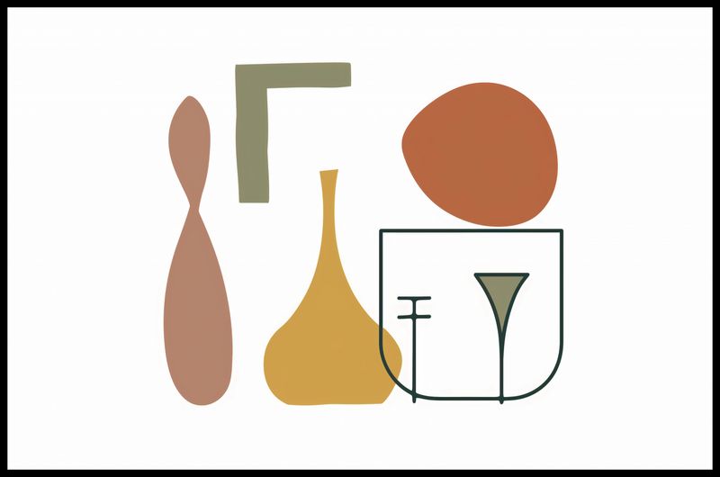 Plakat 91,5x60cm Naczynia zdjęcie 2