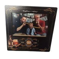 ramka na zdjęcia kolor 10 x 15 whisky na 40-te urodziny 3310-wy40