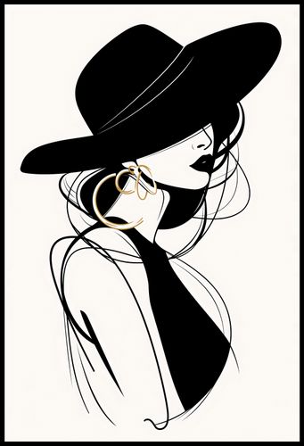 Plakat 67,5x100cm Uwikłana Elegancja na Arena.pl