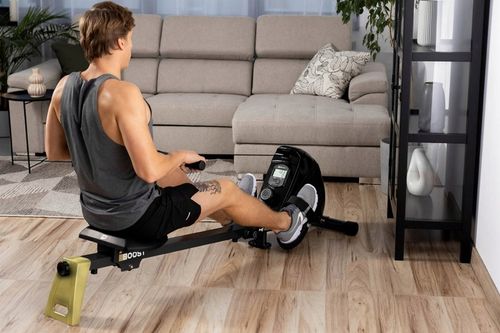 Wioślarz magnetyczny treningowy ergometr wioślarski składany stacjonarny na Arena.pl