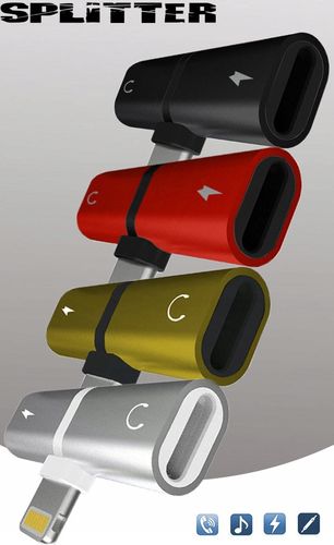 Adapter 2in1 Lightning 8pin splitter przejściówka 2inOn na Arena.pl