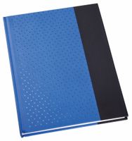 Notatnik SIGNUM w formacie A6, niebieski