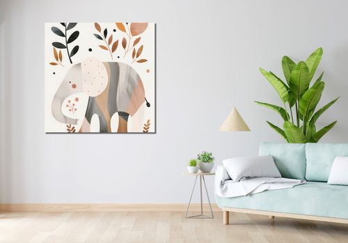 Obraz 100x100cm Wypocznij Mały na Arena.pl