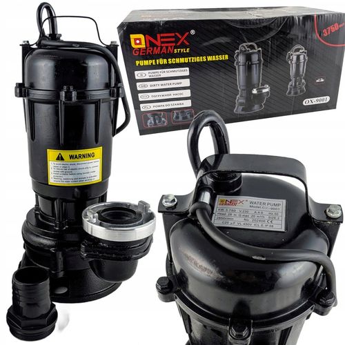 MOCNA POMPA DO WODY BRUDNEJ SZAMBA Z ROZDRABNIACZEM FASTFIX NA W na Arena.pl