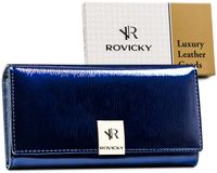 portfel damski skórzany rh-24a-1-sh-8193 blue