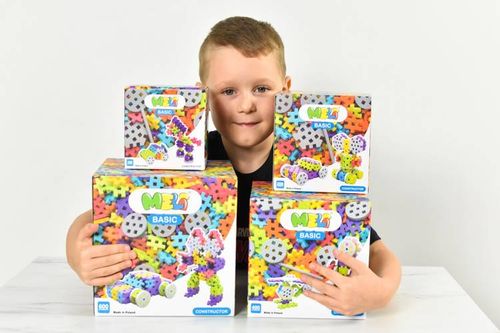 Klocki Meli Basic Constructor 400 szt. - mini wafle na Arena.pl