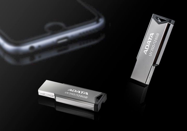 Pendrive ADATA UV350 64GB USB 3.2 metalowy zdjęcie 4