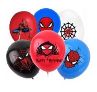 Balony lateksowe Spiderman mix, 6 szt.