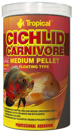 Tropical CICHLID Carnivore (Medium Pellet) 1000ml na Arena.pl