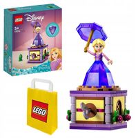 LEGO Disney 43214 Wirująca Roszpunka + Torba lego