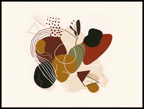 Plakat 100x75cm Organiczna Erupcja na Arena.pl