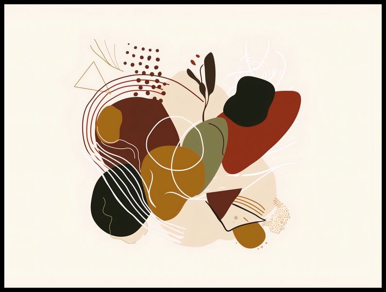 Plakat 100x75cm Organiczna Erupcja zdjęcie 2