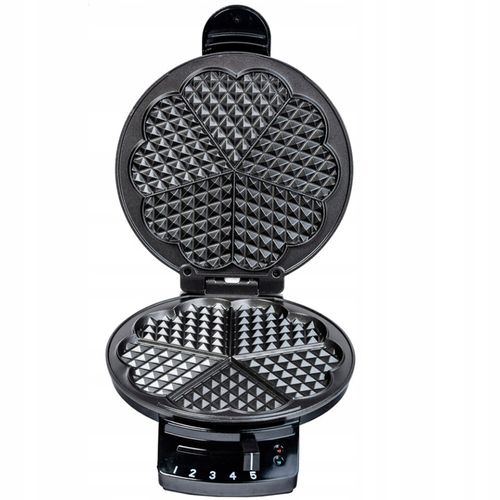 Gofrownica Ravanson GR-7010 1200 W czarne serce pyszne gofry na Arena.pl