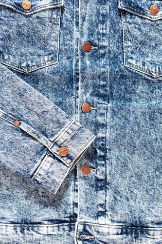 WRANGLER REGULAR JACKET GLACE BLUE W443FK18A S na Arena.pl