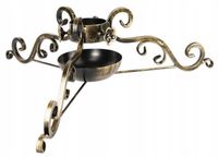 STALOWY MASYWNY STOJAK CHOINKOWY, POD CHOINKĘ KUTY SH6 OTWÓR NA PIEŃ 10 CM