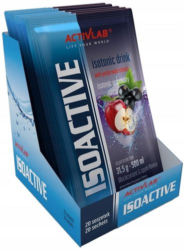 Activlab Isoactive napój izotoniczny 31,5gx20 Jabł na Arena.pl