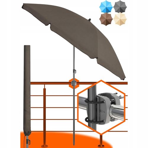 Uchwyt na FLAGĘ Parasol Balkonowy do Poręczy na Balustradę BEZ WIERCENIA na Arena.pl