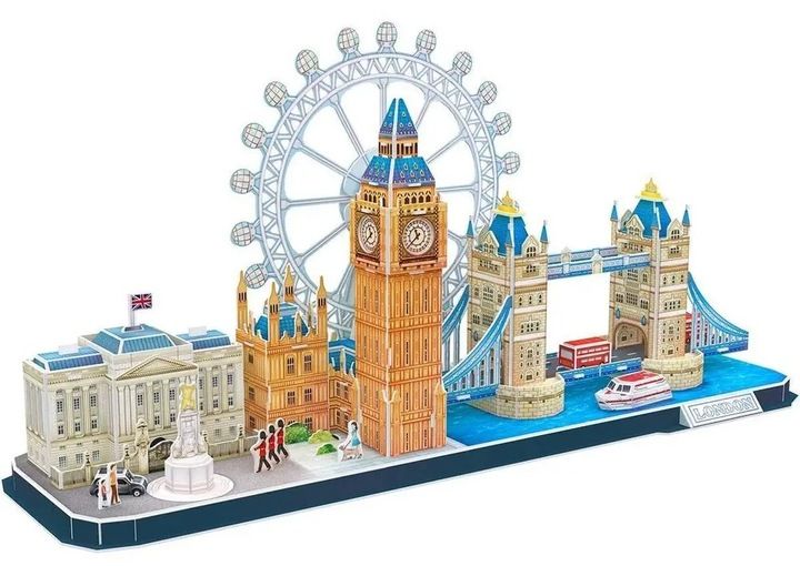 CUBIC FUN Cubic Fun Puzzle 3D City Line London zdjęcie 4