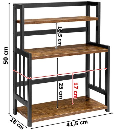Regał kuchenny na przyprawy CEZAR rustic na Arena.pl
