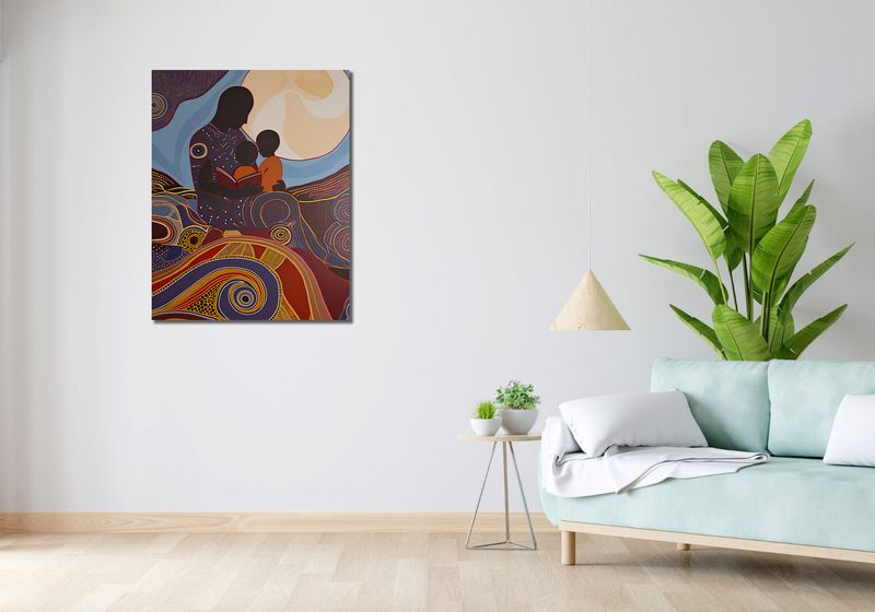 Obraz 70x90cm Opowieści Przodków zdjęcie 2