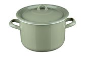 garnek szary z pokrywką 3,4l-18cm