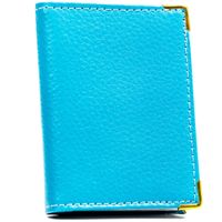 etui na karty skórzane 302-bl-blue