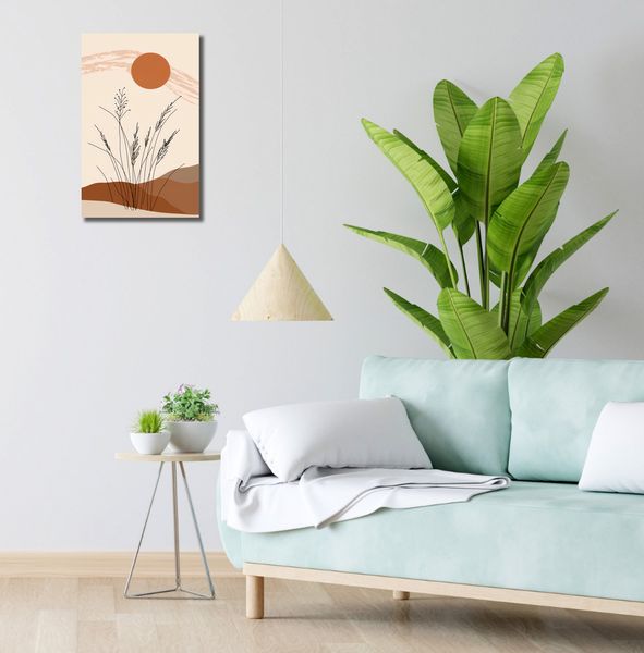 Obraz 30x50cm Złote Źdźbła zdjęcie 2