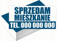 Wizytówki firmowe 200 szt DUŻO WZORÓW do wyboru SPRZEDAM MIESZKANIE
