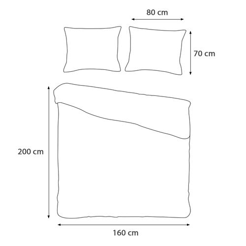 Pościel świąteczna 160x200 GRUBA 100% BAWEŁNA FLANELOWA boho pomarańczowy na Arena.pl