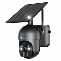 KAMERA SOLARNA ZEWNĘTRZNA OBROTOWA IP WIFI 2K 4MP
