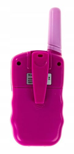 WALKIE-TALKIE DLA DZIECI LATARKA ŁOKI TOKI DUŻY ZASIĘG 2X KRÓTKOFALÓWKA RÓŻ na Arena.pl