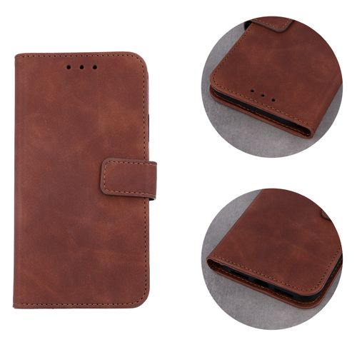 Etui Smart Velvet do iPhone 11 brązowy na Arena.pl