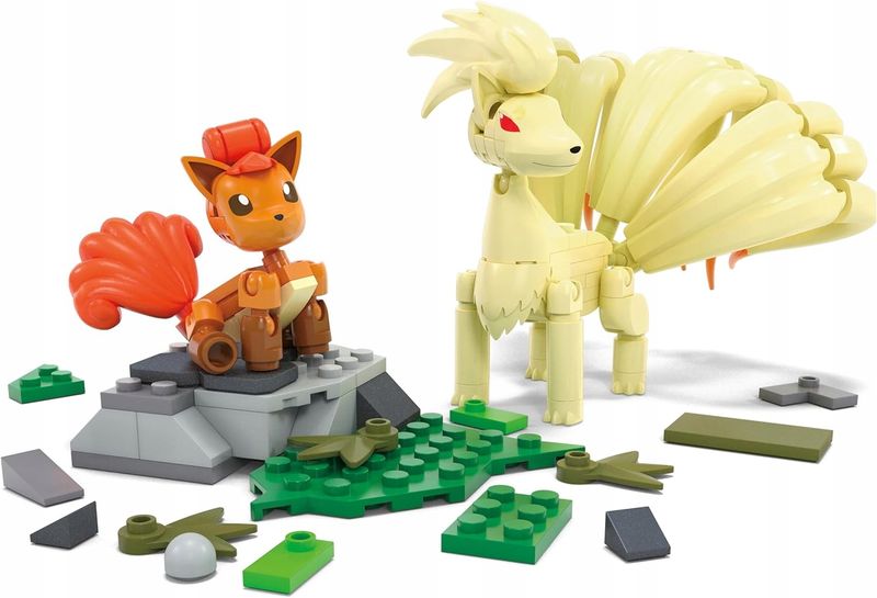 MEGA CONSTRUX KLOCKI 145 el POKEMON VULPIX EWOLUCJA zdjęcie 3