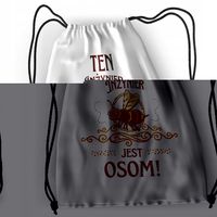 Plecak Dla Inżyniera Sportowy Szkolny Worek Torba Z Nadrukiem Ze Zdjęciem