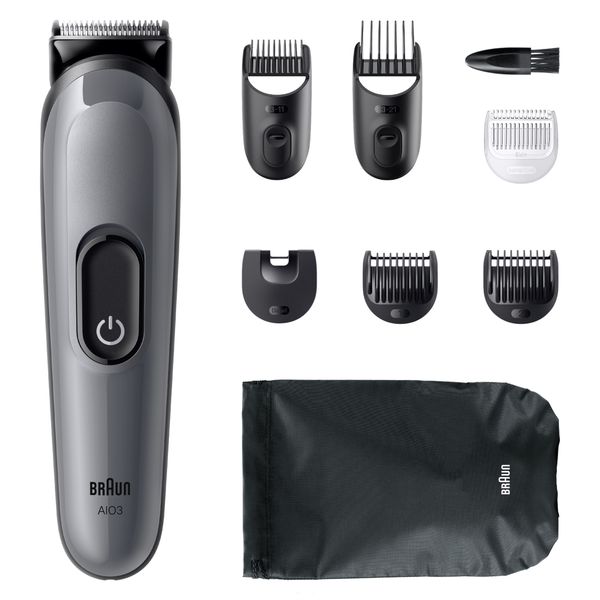 trymer BRAUN AIO3540 Szary zdjęcie 4