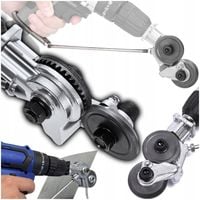 PRZYSTAWKA ADAPTER NOŻYCE NA WIERTARKĘ DO CIĘCIA BLACHY BLACH WIERTARKI