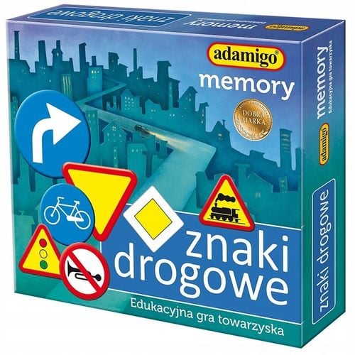 znaki drogowe - adamigo memory 7318 na Arena.pl