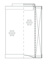 WIX Filters D04A10CRA - Filtr hydrauliczny HF35319 PT9210 HY10065 SH52521