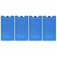 Wkłady chłodzące mrożące do lodówki kempingowej torby termicznej 4x 200ml