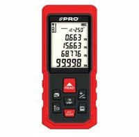 DALMIERZ LASEROWY CZERWONY MIERNIK 40M 1/4" DL-40X PRO DL-075