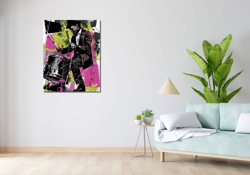 Obraz 70x90cm Perkusyjna Energia zdjęcie 2