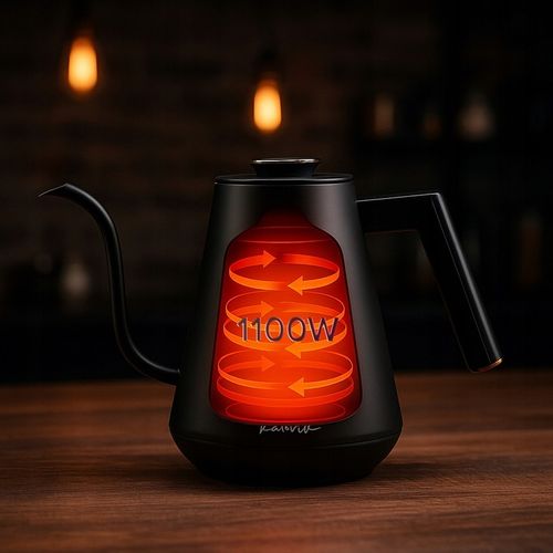 CZAJNIK ELEKTRYCZNY CYFROWY GOOSENECK Z REGULACJĄ TEMPERATURY 1100W 1L na Arena.pl