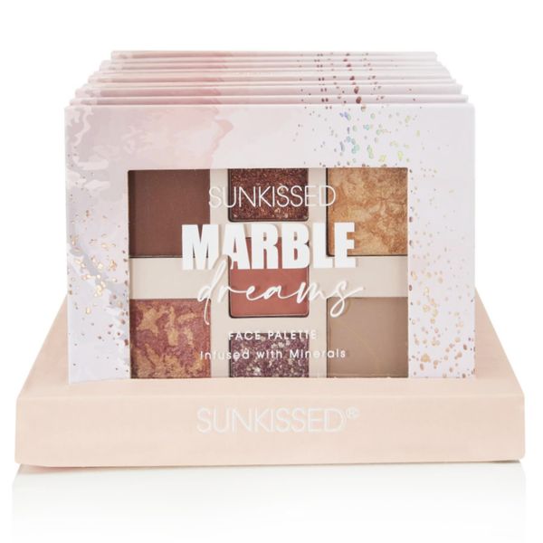 Sunkissed Marble Dreams Paleta Do Twarzy zdjęcie 4