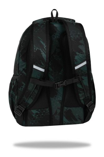 COOLPACK POJEMNY PLECAK SZKOLNY PICK MŁODZIEŻOWY TRACE TECHNIC GREEN na Arena.pl