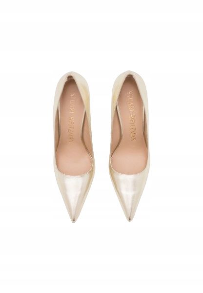 BUTY STUART WEITZMAN LIGHT GOLD PUMP R.35 zdjęcie 3