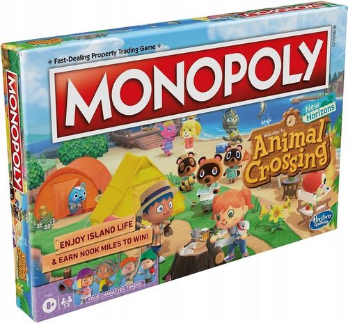 Gra planszowa Hasbro Monopoly Animal Crossing na Arena.pl