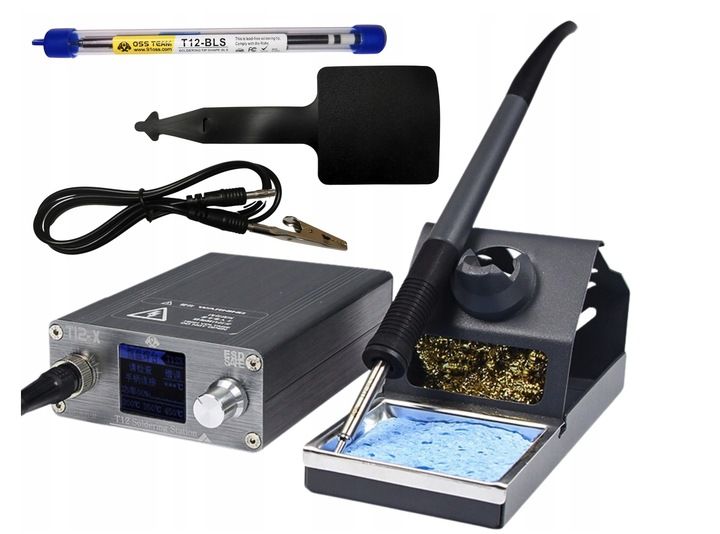 Lutownica OSS Team T12-X wersja 75W ! + Grot (Poprawiony model)! zdjęcie 1