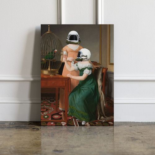 Obraz na płótnie kosmos pop art 50x70 cm na Arena.pl