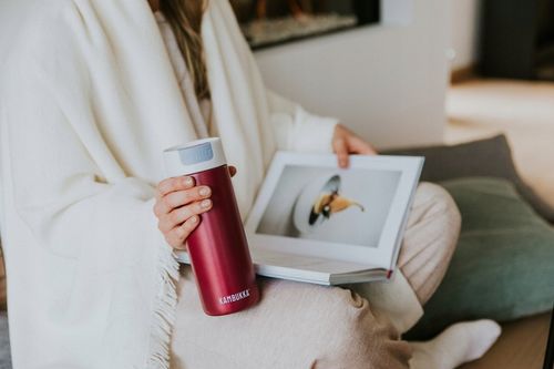 Kambukka kubek termiczny Olympus 500ml Aurora Pink kubek z pokrywką termos na Arena.pl