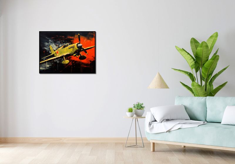 Plakat 80x60cm Barwny Przelot zdjęcie 4